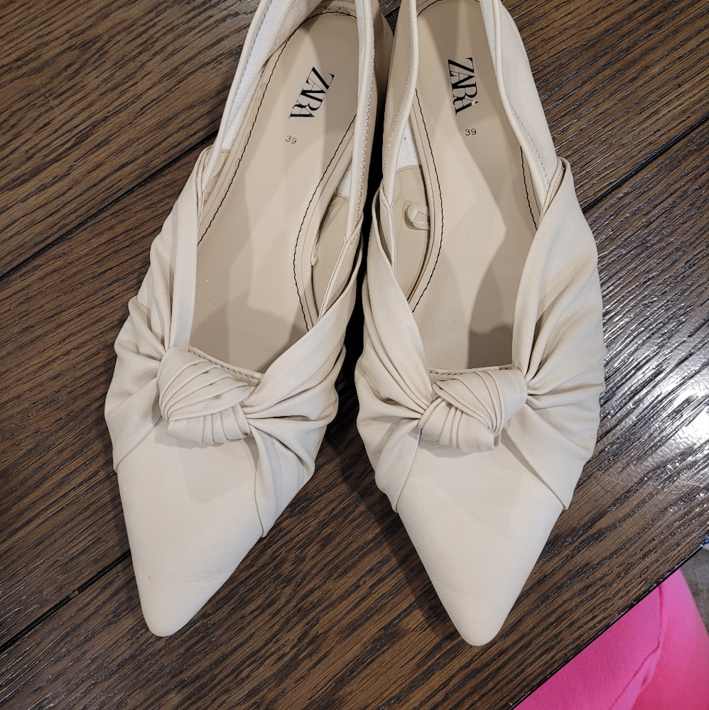 ZARA ballerinas 8.5 / 39